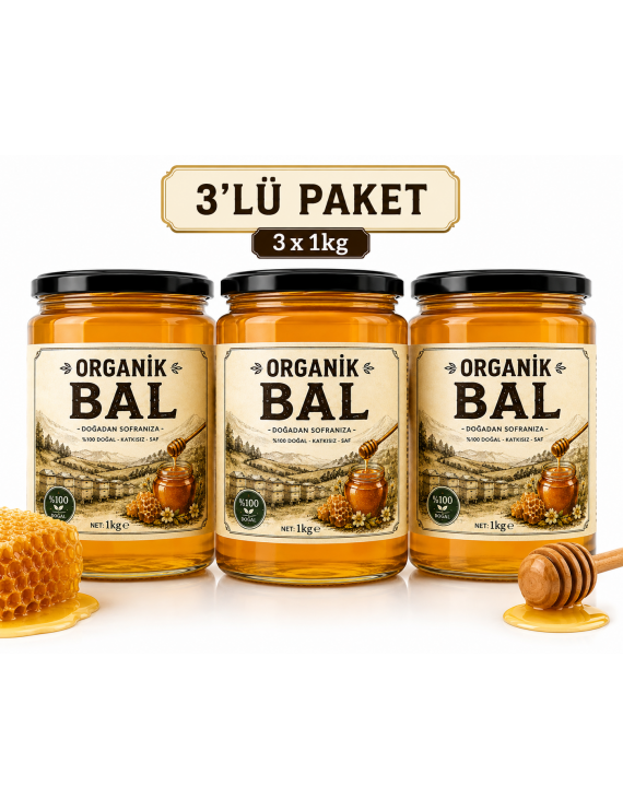 3 Kg Organik Bal