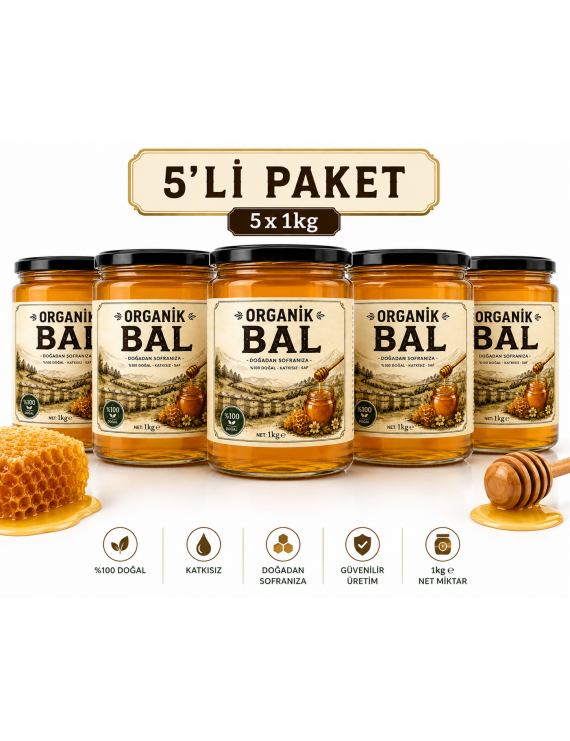 5 Kg Organik Bal