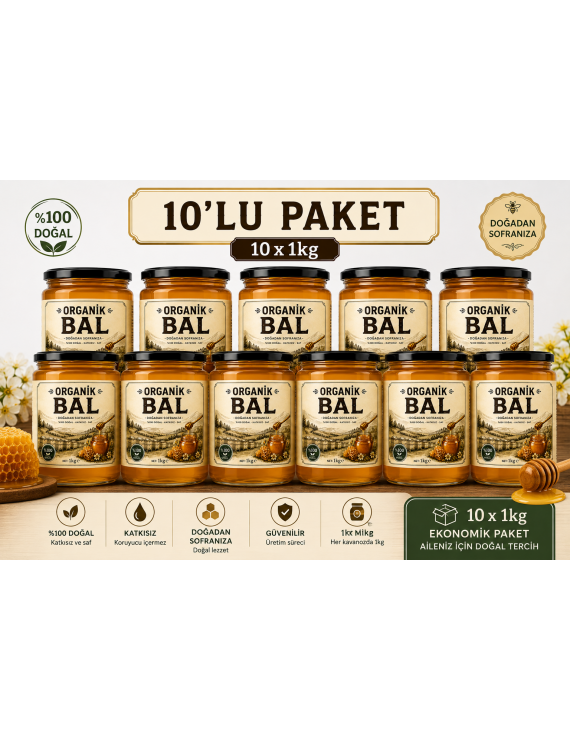 10 Kg Organik Bal